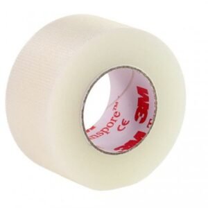 3M TRANSPORE - SPARADRAP HYPOALLERGENIQUE TRANSPARENT MICROPERFORE 9,14 M X 5 CM "1527-2