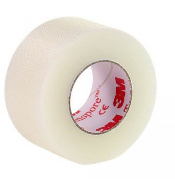 3M TRANSPORE - SPARADRAP HYPOALLERGENIQUE TRANSPARENT MICROPERFORE 9,14 M X 1,25 CM "1527-0