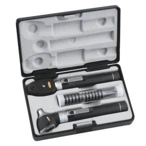 ACCOSON Ensemble d’otoscopes à LED AccoView 300, en souple, Pouch. "AC300-OTS