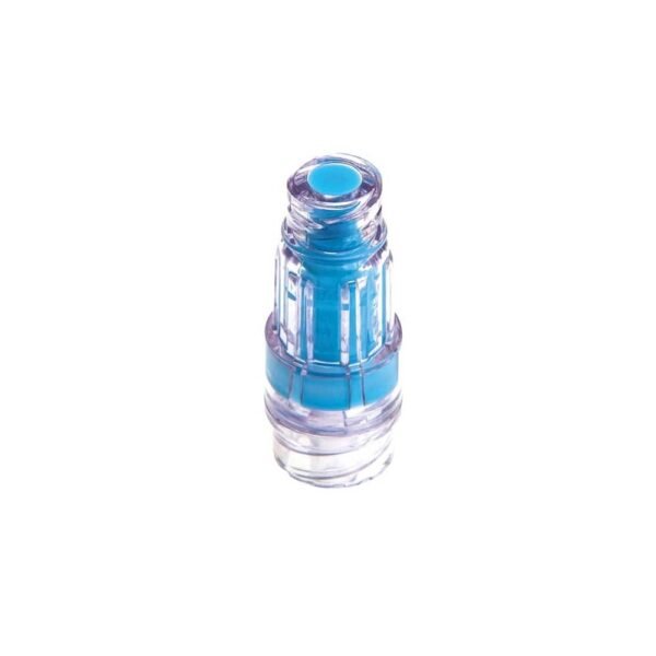BD VALVE CAREFUSION MAXZERO™ SUR PROLONGATEUR SIMPLE 18 CM AVEC CLAMP A PINCE "MZ5303