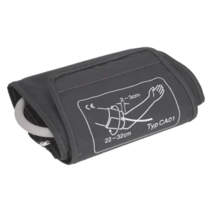 BOSO BRASSARD OBESE VELCRO NOIR SIMPLE TUBUL 12X45 POUR BOSO SOLID-ROID-CLINICUS I-VARIUS-PROFITEST "BO111412001