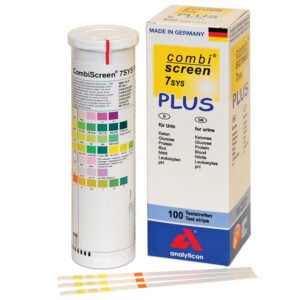 BANDELETTES URINAIRES COMBI SCREEN 7SYS PLUS - 7 paramètres "24058