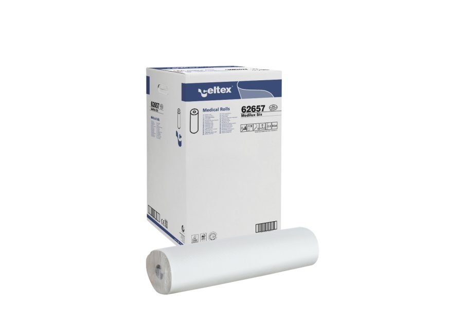 CELTEX DRAP D'EXAMEN MEDILUX SIX GAUFRE 60X38CM 2 PLIS 132 FTS "62657