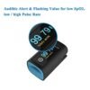 CREATIVE MEDICAL OXYMETRE DE POULS ADULTE/PEDIATRIQUE PC-60F NOIR/TURQUOISE  "NTPC60F – Image 3