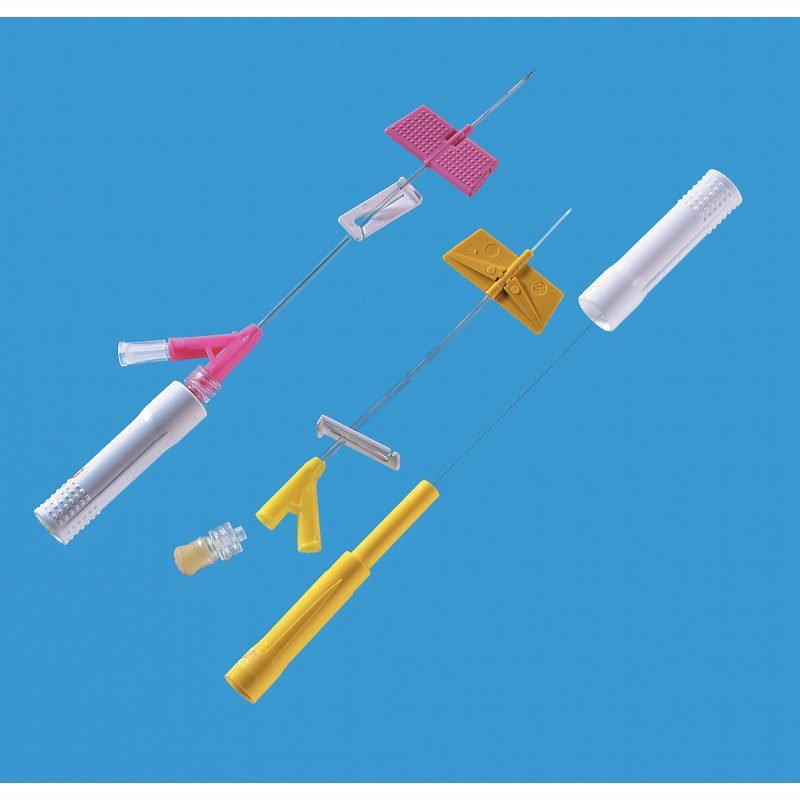 BD CATHETER DE TYPE EPICRANIENNE BD SAF-T-INTIMA™ 18G 1,30 X 25 MM - VERT "383348