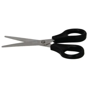 RAFFIN CISEAUX POINTUS DROITS AVEC BOUCLES PLASTIQUE "350116