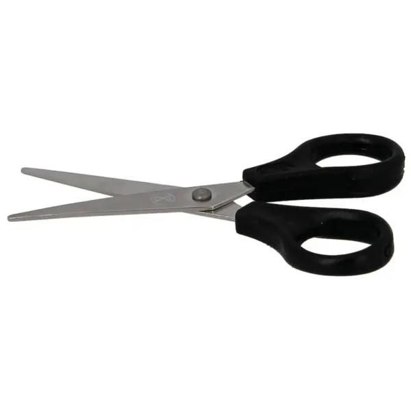 RAFFIN CISEAUX POINTUS DROITS AVEC BOUCLES PLASTIQUE "350116