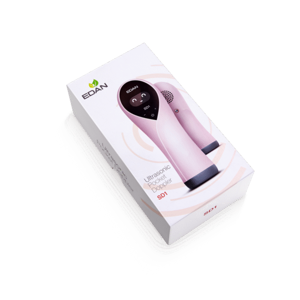 EDAN DOPPLER FOETAL SD1 3 MHZ BLUETOOTH ROSE "EDA219 – Image 2