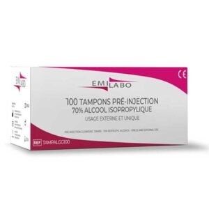 EMILABO TAMPONS ALCOOLISES 70° VOL EMILABO "TAMPALGG