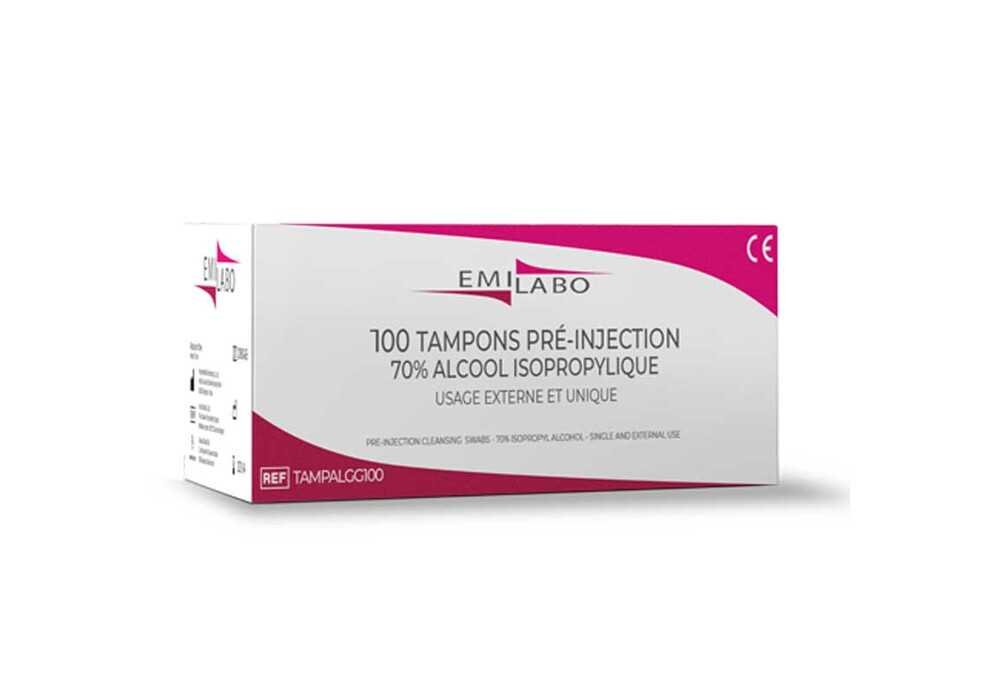 EMILABO TAMPONS ALCOOLISES 70° VOL EMILABO "TAMPALGG