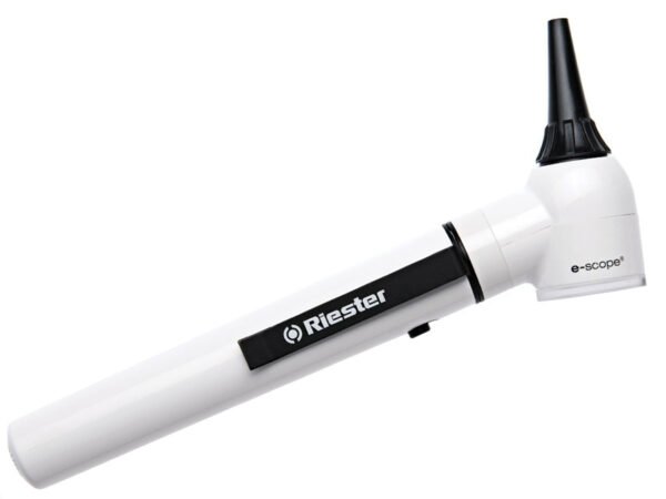 GIMA OTOSCOPE F.O. E-SCOPE - LED 3,7V - blanc -noir- étui rigide "31552 – Image 2