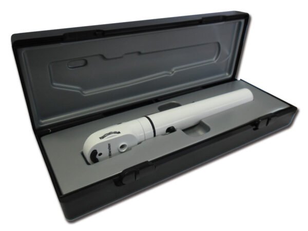 GIMA OPHTALMOSCOPE F.O. E-SCOPE - LED 3,7V - blanc - étui rigide "31557