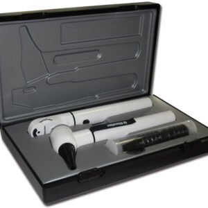 GIMA OPHTALMOSCOPE F.O. E-SCOPE - LED 3,7V - noir - étui rigide "31559