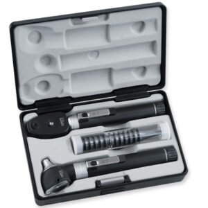 GIMA SET OTO-OPHTALMOSCOPE LED À F.O. SIGMA avec 2 poignées rechargeables - mallette "31584