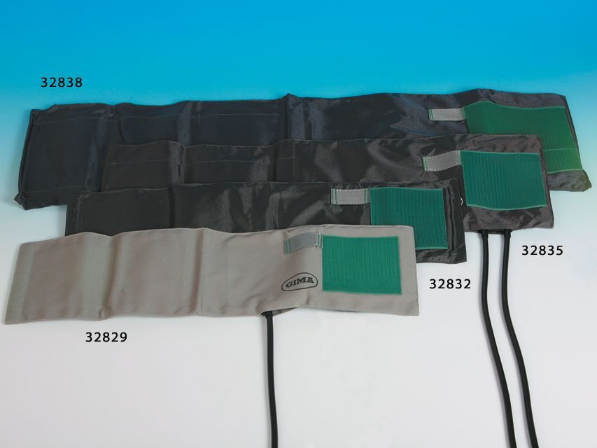 GIMA BRASSARD OBÈSE + VESSIE À 2 TUBES - 63x17,5 cm "32835