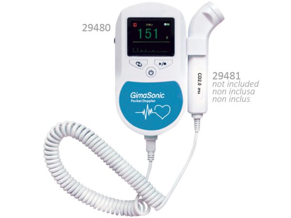 GIMA DOPPLER DE POCHE GIMASONIC AVEC ÉCRAN COULEUR sans capteur "29480 – Image 2