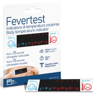 GIMA THERMOMÈTRE FRONTAL FEVERTEST - paquet "25599