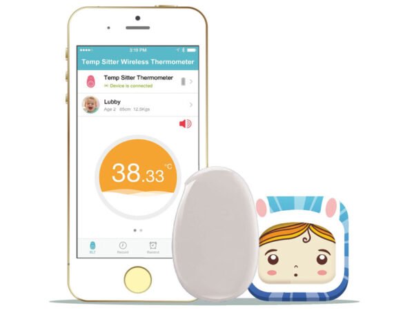 GIMA THERMOMÈTRE POUR BÉBÉ SANS FIL TEMP SITTER "25548 – Image 2