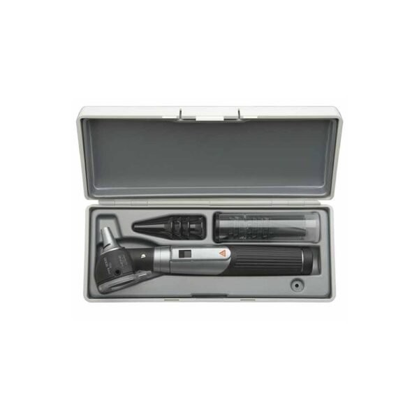 HEINE OTOSCOPE MINI 3000 F.O. - TROUSSE DE DIAGNOSTIC ORL - BLEU - NOIR "D-851.10.021 – Image 2