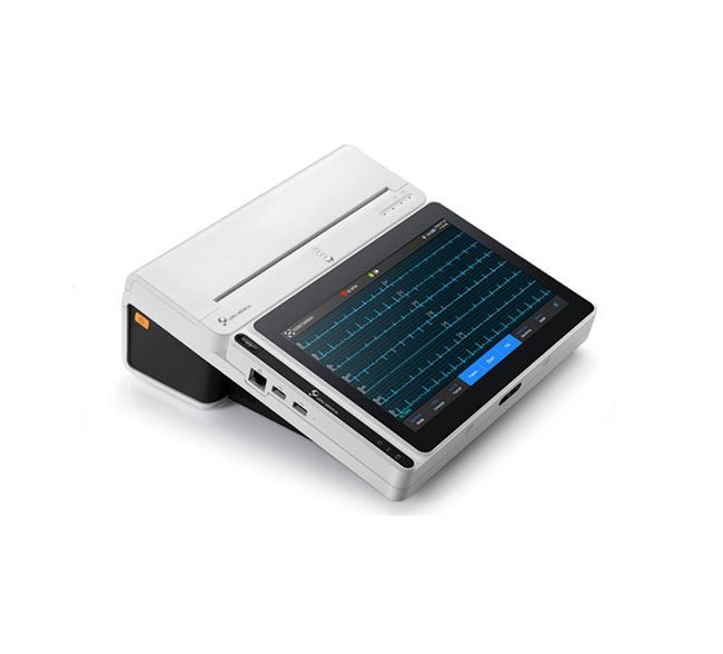 LEPU NEO ECG T180 + SOCLE IMPRIMANTE - ECG TAB 9-12 PISTES ECRAN 10.1P TACT TRANSM USB/WIFI "CTECGT180