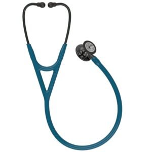 LITTMANN STETHOSCOPE 3 M LITTMANN CARDIOLOGY IV DOUBLE PAVILLON BLEU CARAIBE ED SMOKE  BRILLANT "6234
