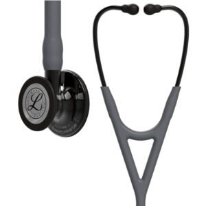 LITTMANN STETHOSCOPE 3 M LITTMANN CARDIOLOGY IV DOUBLE PAVILLON GRIS ED RAINBOW BRILLANT  "6238