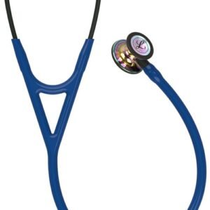 LITTMANN STETHOSCOPE 3 M LITTMANN CARDIOLOGY IV DOUBLE PAVILLON BLEU MARIB ED RAINBOW BRILLANT  "6242