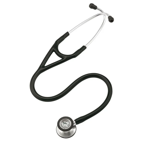 LITTMANN STETHOSCOPE 3M CARDIOLOGIE IV NOIR FINITIONS INOX - 61 "LIT026