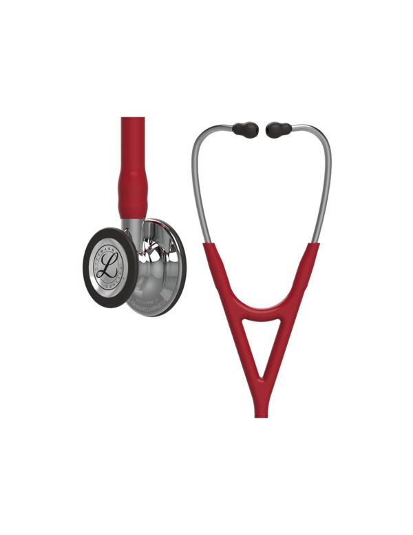 LITTMANN STETHOSCOPE CARDIOLOGIE IV BORDEAUX FINITIONS MIROI "LIT046