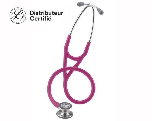 LITTMANN STÉTHOSCOPE 3M LITTMANN DOUBLE PAVILLON CARDIOLOGY IV™ - FRAMBOISE "ST6158F