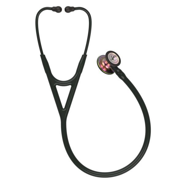 LITTMANN STÉTHOSCOPE 3M LITTMANN CARDIOLOGY IV™ - NOIR RAINBOW EDITION "ST6165NR – Image 2