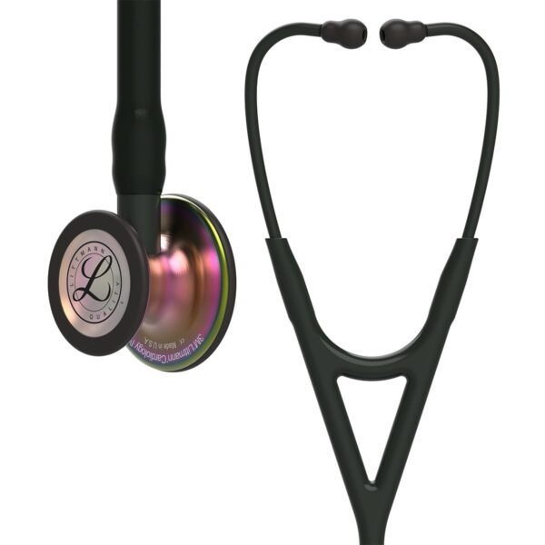 LITTMANN STÉTHOSCOPE 3M LITTMANN CARDIOLOGY IV™ - NOIR RAINBOW EDITION "ST6165NR