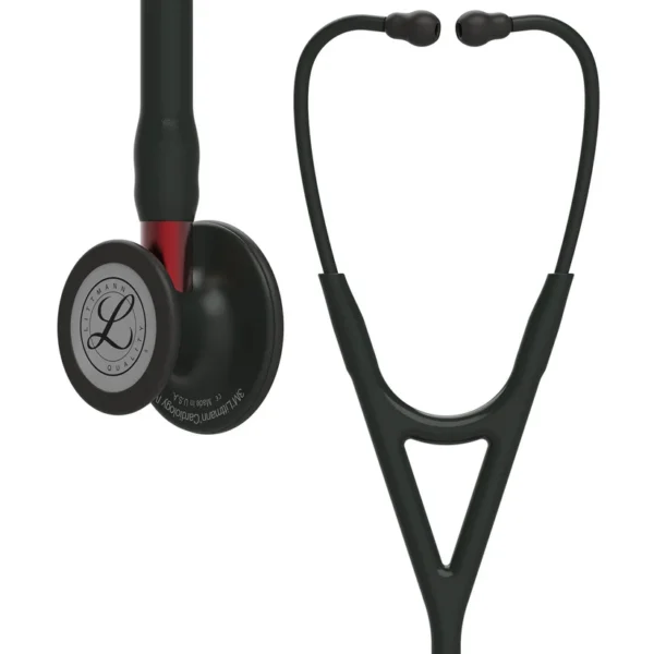 LITTMANN STÉTHOSCOPE 3M LITTMANN CARDIOLOGY IV™ - NOIR/ROUGE BLACK EDITION "ST6200NRB