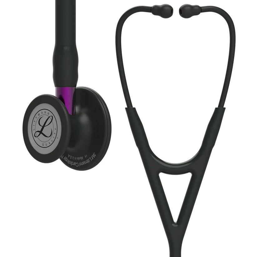 LITTMANN STÉTHOSCOPE 3M LITTMANN CARDIOLOGY IV™ - NOIR/VIOLET BLACK EDITION "ST6203NVB