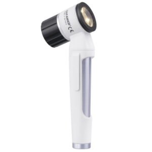 LUXAMED DERMATOSCOPE LUXASCOPE LED 2.5 V, BLANC AVEC EMBOUT DE CONTACT SANS GRADUATION "LX.C1.416.914