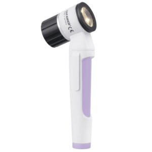 LUXAMED DERMATOSCOPE LUXASCOPE LED 2.5 V, LILAS DÉLICAT AVEC EMBOUT DE CONTACT SANS GRADUATION "LX.C1.416.964