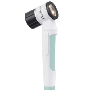 LUXAMED DERMATOSCOPE LUXASCOPE LED 2.5 V, VERT JADE AVEC EMBOUT DE CONTACT SANS GRADUATION "LX.C1.416.954