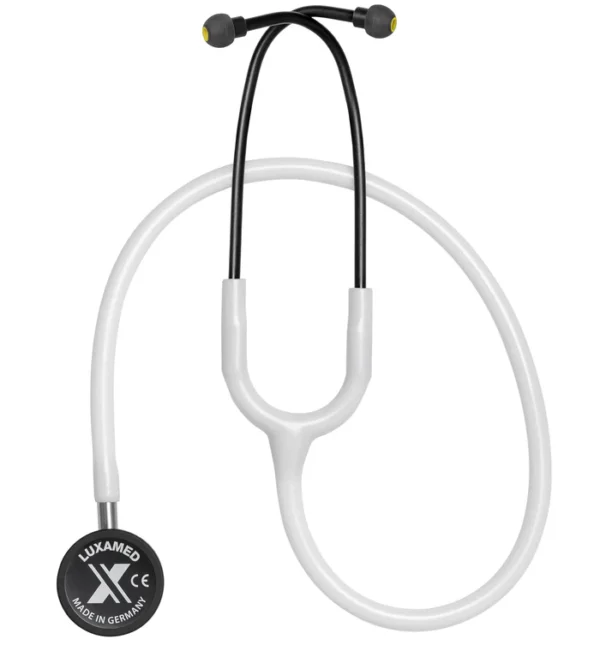 LUXAMED STÉTHOSCOPE CARDIOLOGIE ADULTE, NOIR - BLANC "LX.G1.411.114 – Image 2