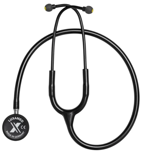 LUXAMED STÉTHOSCOPE CARDIOLOGIE ADULTE, NOIR - BLANC "LX.G1.411.114