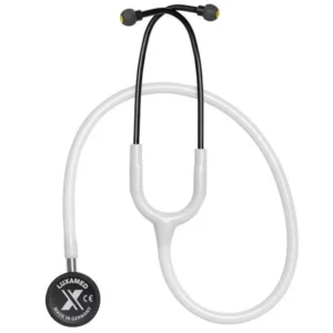 LUXAMED STÉTHOSCOPE DOUBLE PAVILLON LUXASCOPE SONUS SX ADULTE, BLANC -NOIR "LX.G1.211.914