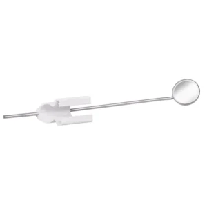 Miroir laryngé avec support abaisse-langue pour lampe-stylo Luxamed LX.D5.313.112