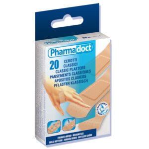 PHARMADOCT PANSEMENTS CLASSIQUES 7x2 cm - caisse de 12 boîtes de 20 "25300