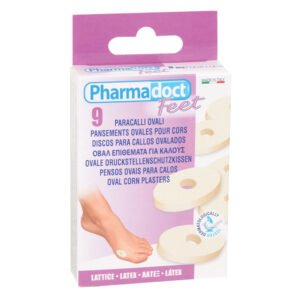 PHARMADOCT PANSEMENTS POUR CORS OVALES - caisse de 12 boîtes de 9 "25351