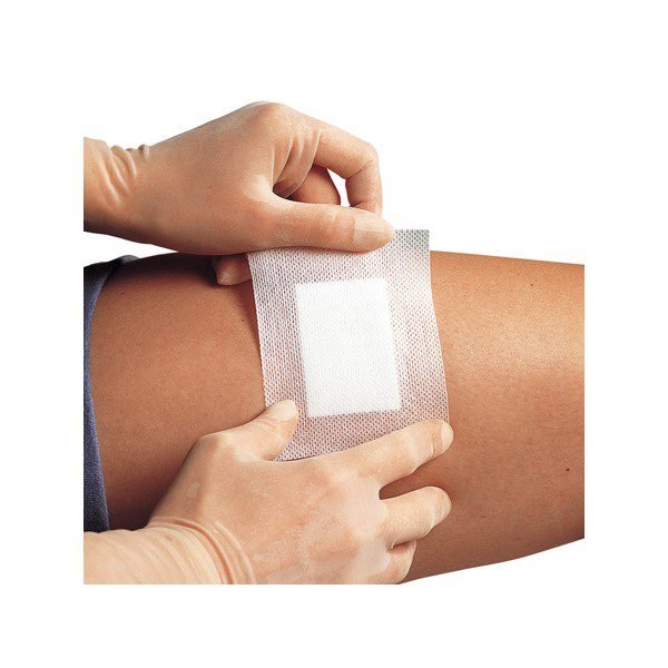 RAFFIN PANSEMENTS ADHESIFS STERILES AVEC COMPRESSE CENTRALE 6 X 8 CM "PANSECOMP67