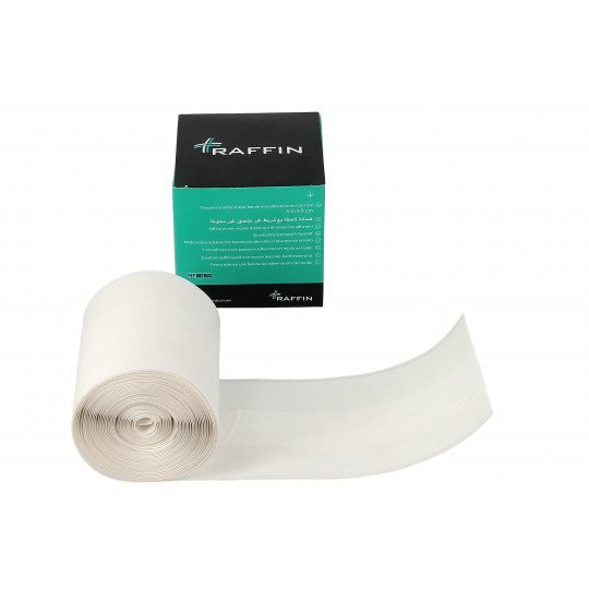 RAFFIN PANSEMENT ADHÉSIF AVEC COMPRESSE CENTRALE 10X15CM STÉRILE "061313