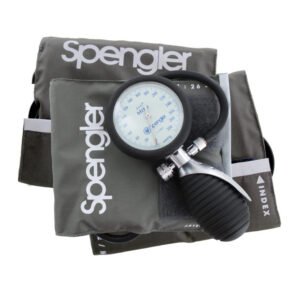 SPENGLER TENSIOMÈTRE LIAN METAL - MODELE ADULTE BRASSARD VELCRO NYLON GRIS TM "521311