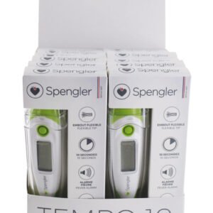 SPENGLER  PRÉSENTOIR DE 12 THERMOMÈTRES TEMPO 10 FLEX , "SP1644P