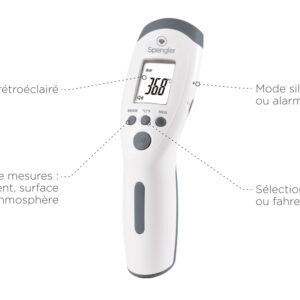 SPENGLER THERMOMÈTRE FRONTAL SANS CONTACT, JUMPER "DJTHER002