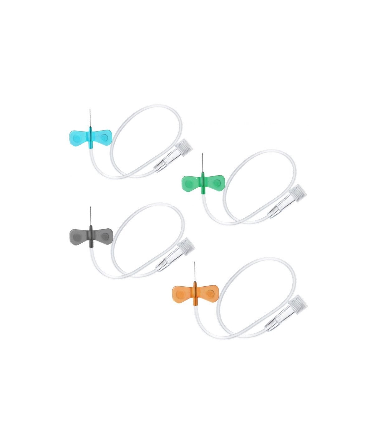 TERUMO TERUMO MICROPERFUSEUR A AILETTES SURFLO NON SECURISE 25G TUBULURE 30 CM - ORANGE "8SV25NL30