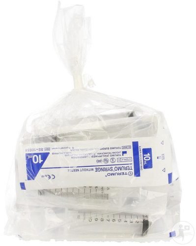 TERUMO SERINGUE SANS AIGUILLE 10 ML LUER SLIP EXENTRE "MDSS10ESS